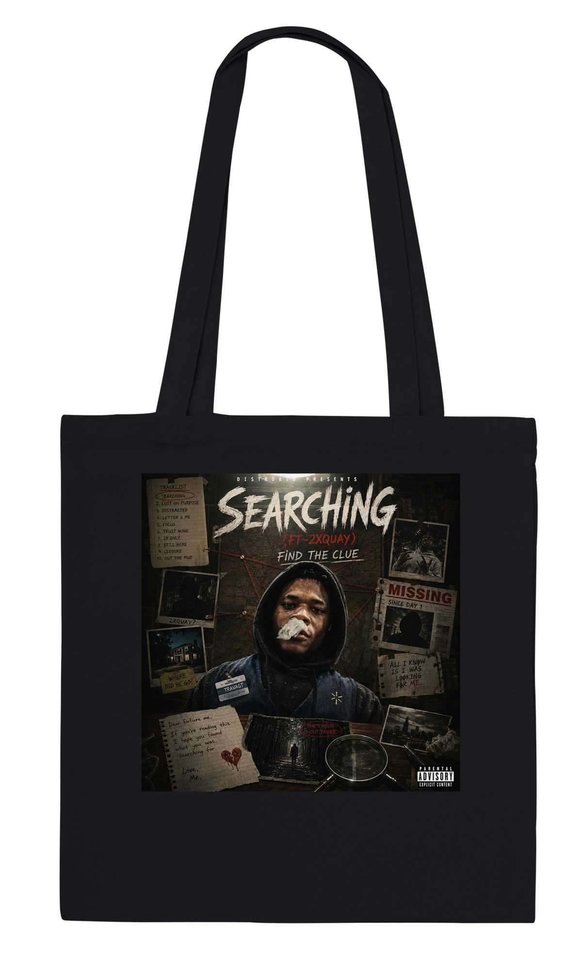 Searching (feat. 2XQUAY) - Tote bag