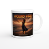 LIQUID FIRE - Ceramic Mug
