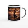 LIQUID FIRE - Ceramic Mug