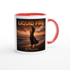 LIQUID FIRE - Ceramic Mug