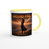 LIQUID FIRE - Ceramic Mug