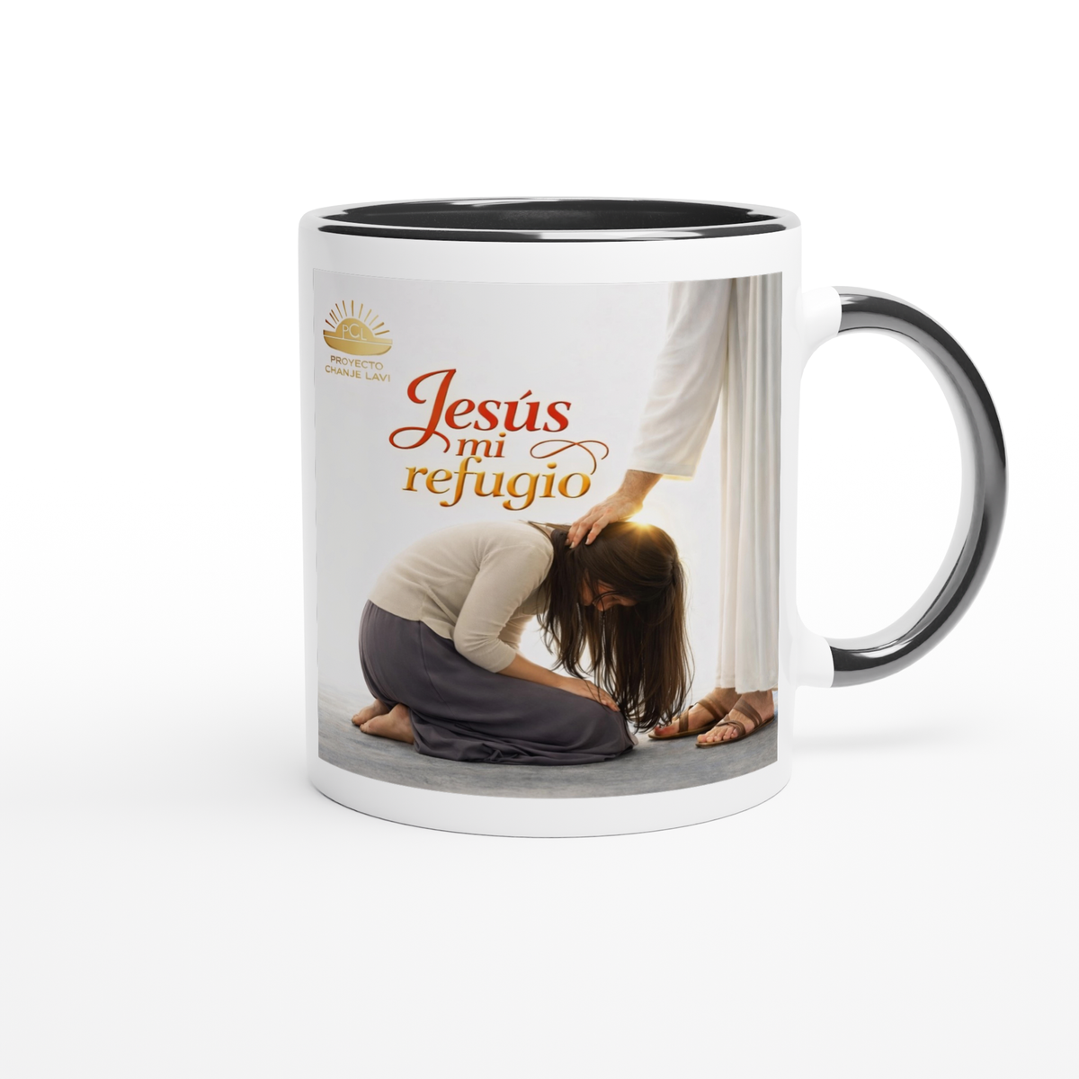 Jesus mi refugio - Ceramic Mug
