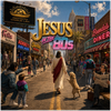 Jesus in the 80's - Fine Art Poster