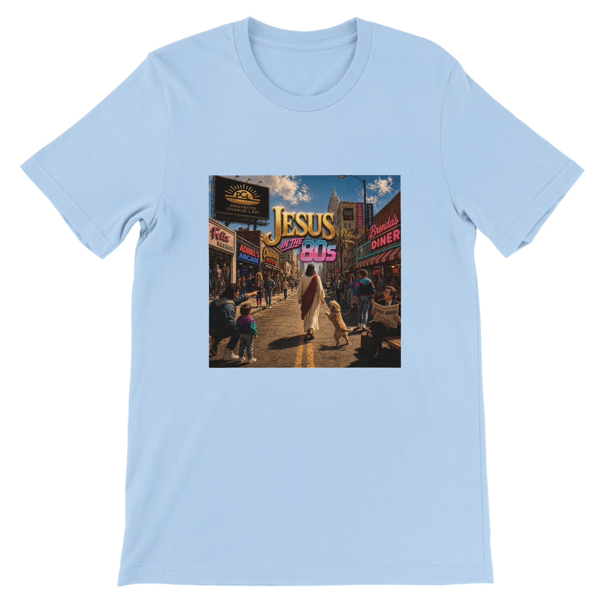 Jesus in the 80&#39;s - Unisex T-Shirt