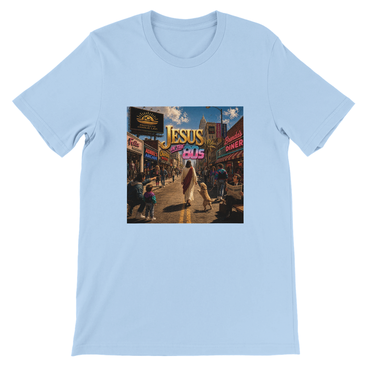 Jesus in the 80's - Unisex T-Shirt