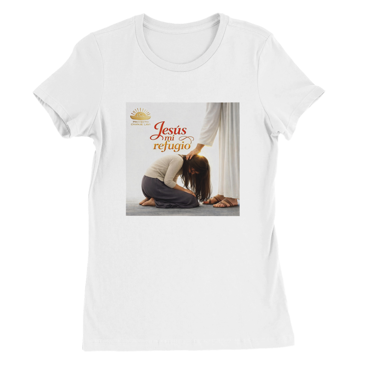 Jesus mi refugio - Women’s Cut T-Shirt