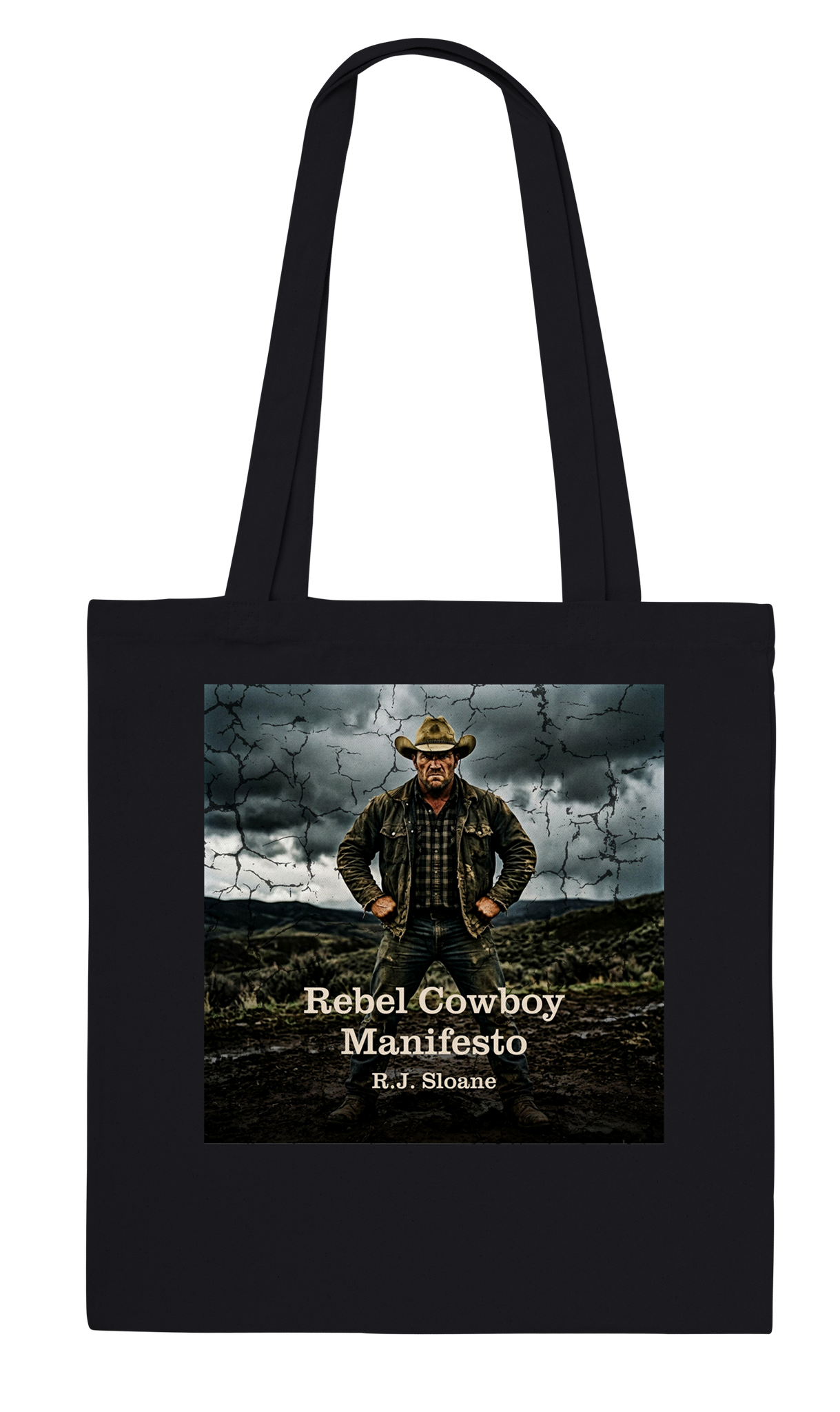 Rebel Cowboy Manifesto - Tote bag