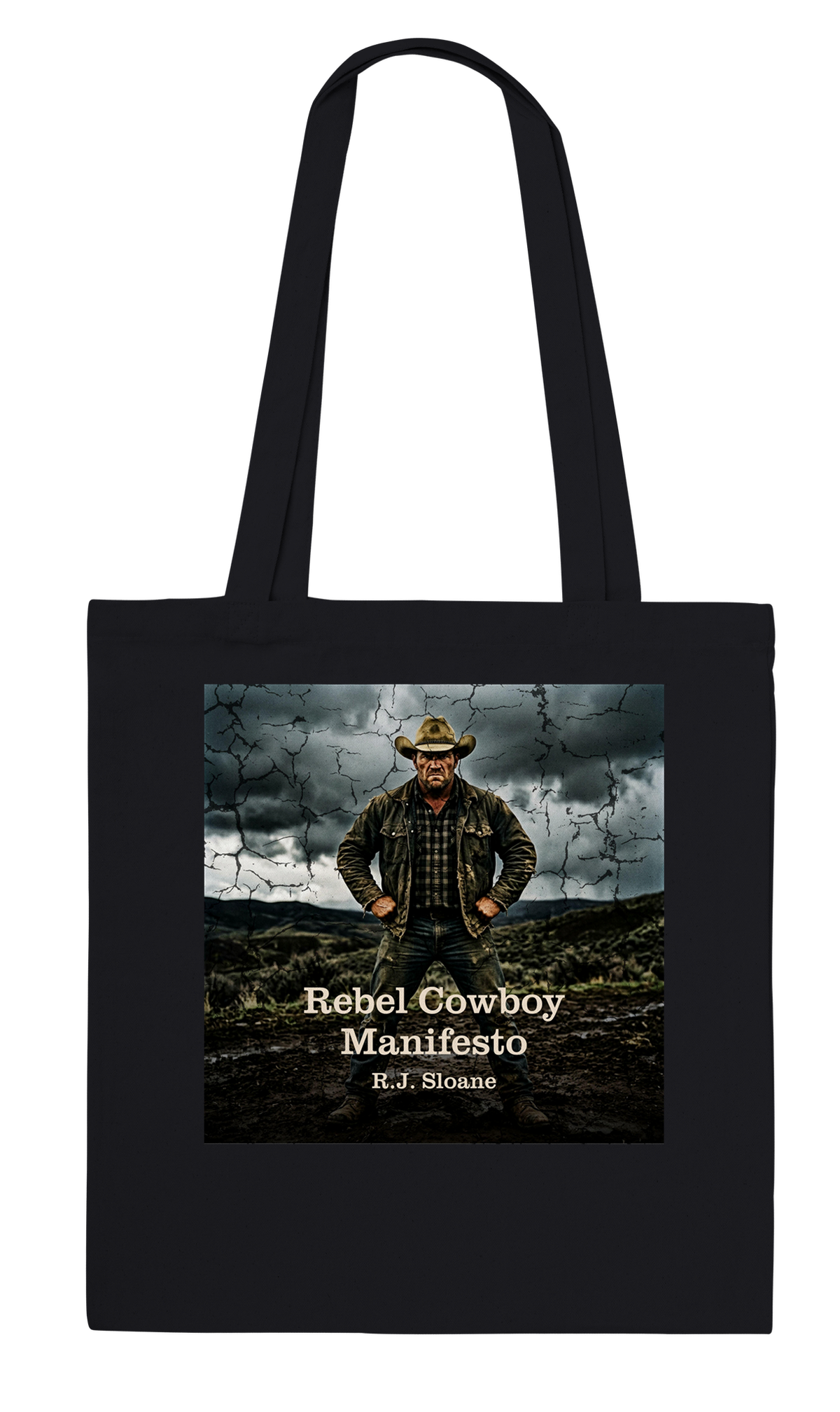 Rebel Cowboy Manifesto - Tote bag