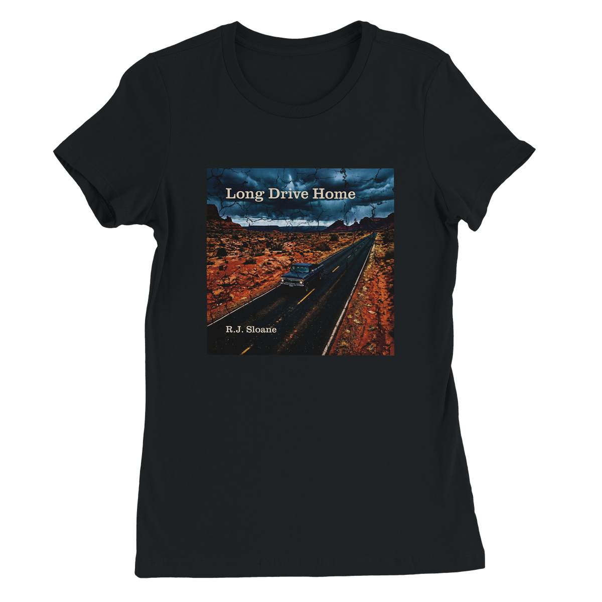 Long Drive Home - Women’s Cut T-Shirt