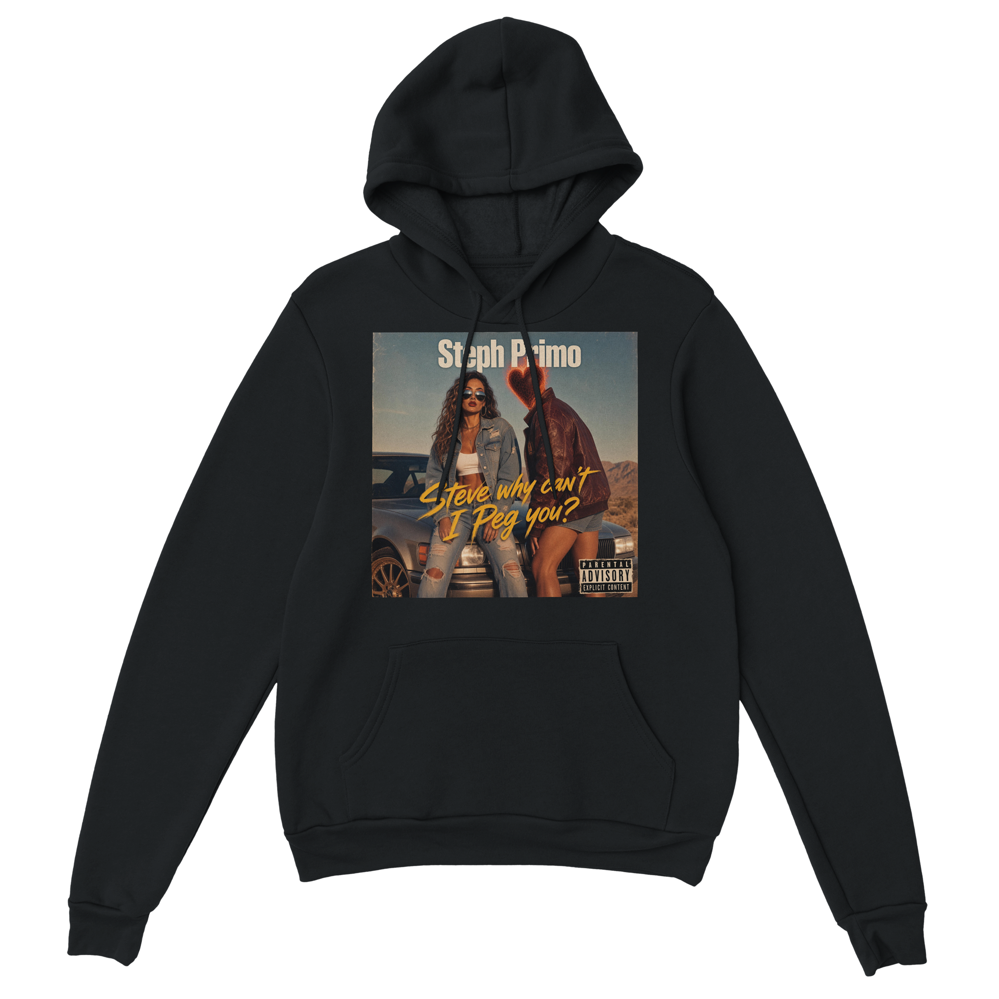 Steve Why can&#39;t I Peg you? - Classic Unisex Pullover Hoodie