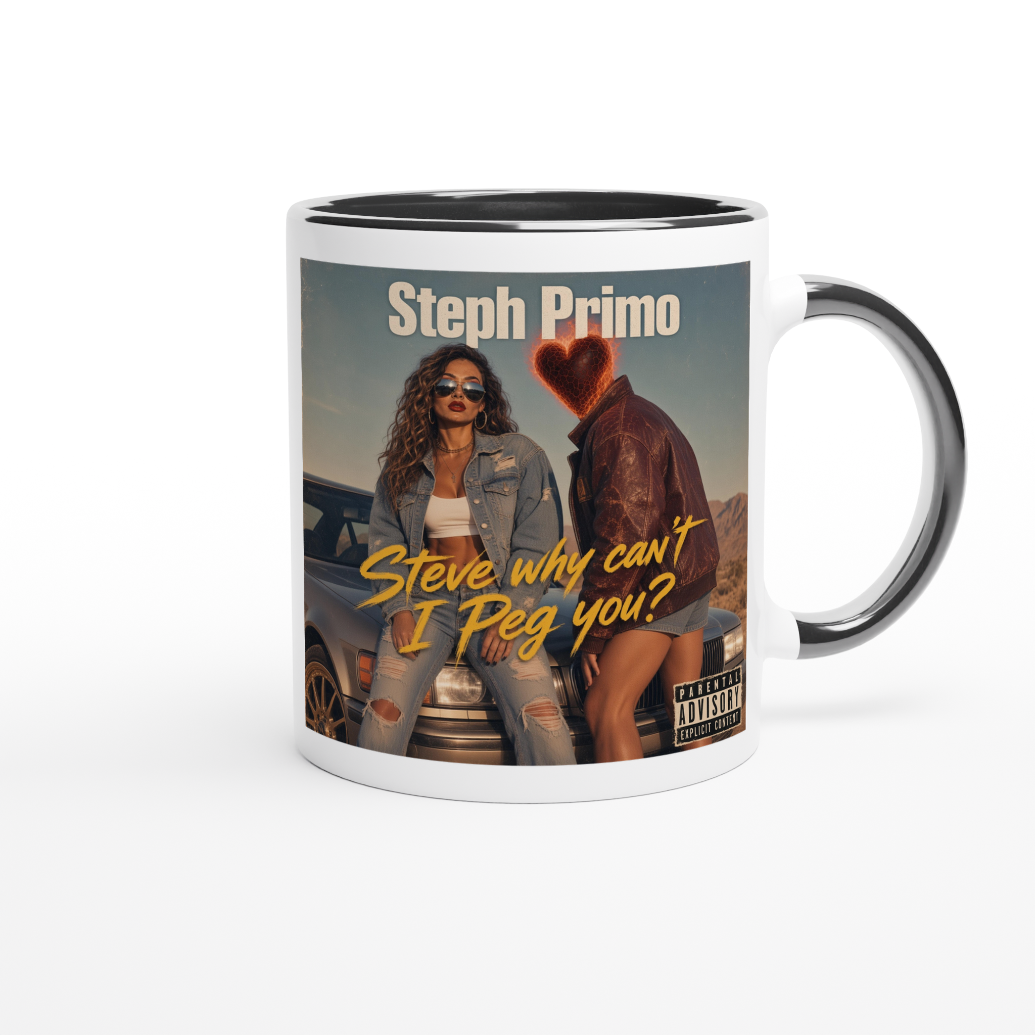 Steve Why can&#39;t I Peg you? - Ceramic Mug