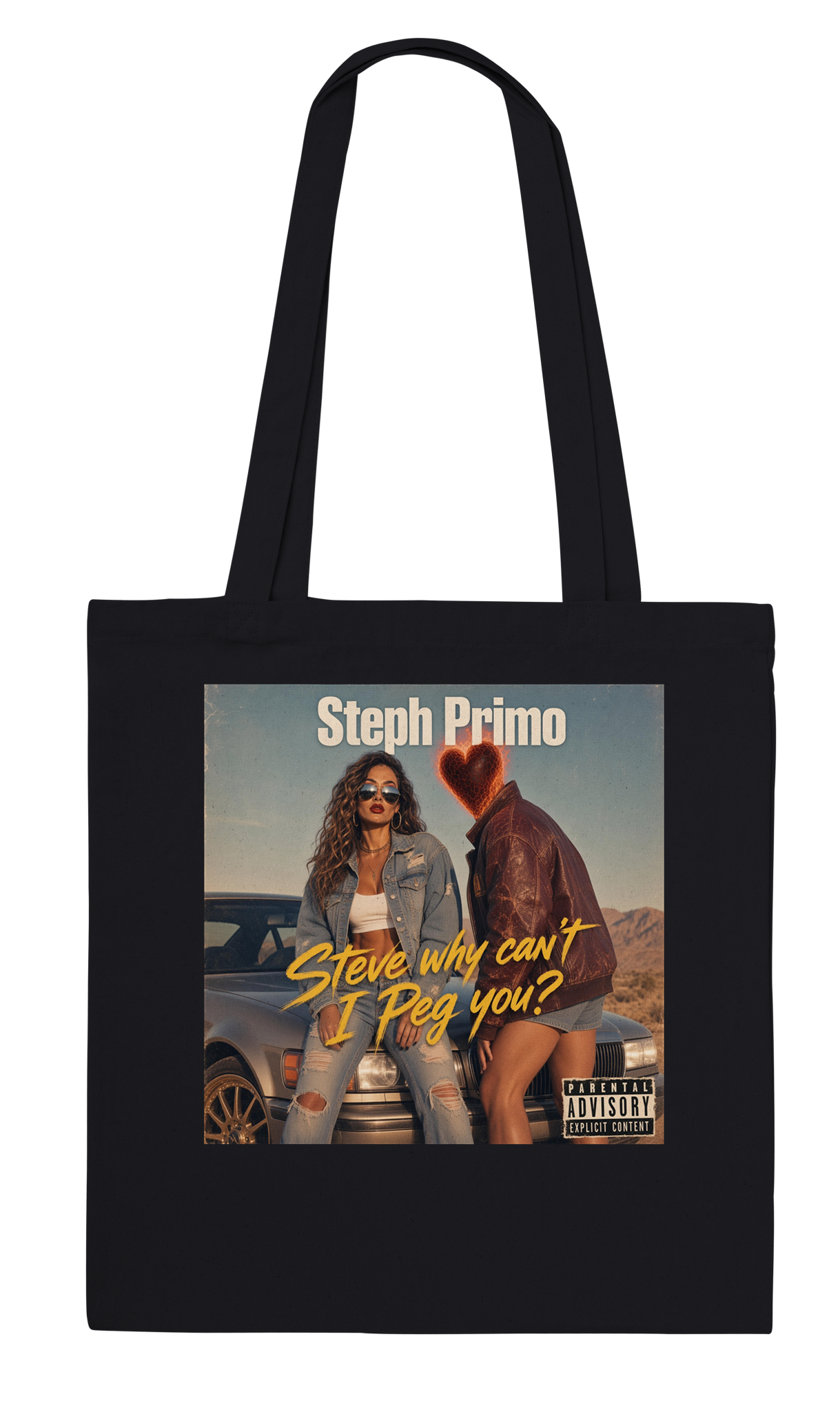 Steve Why can&#39;t I Peg you? - Tote bag