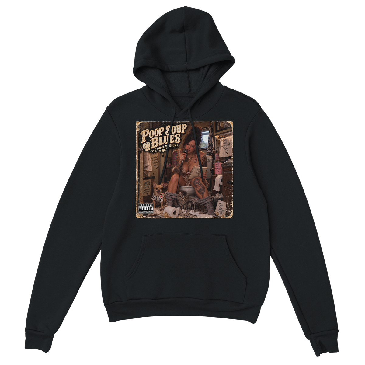 Pooop Soup Blues - Classic Unisex Pullover Hoodie