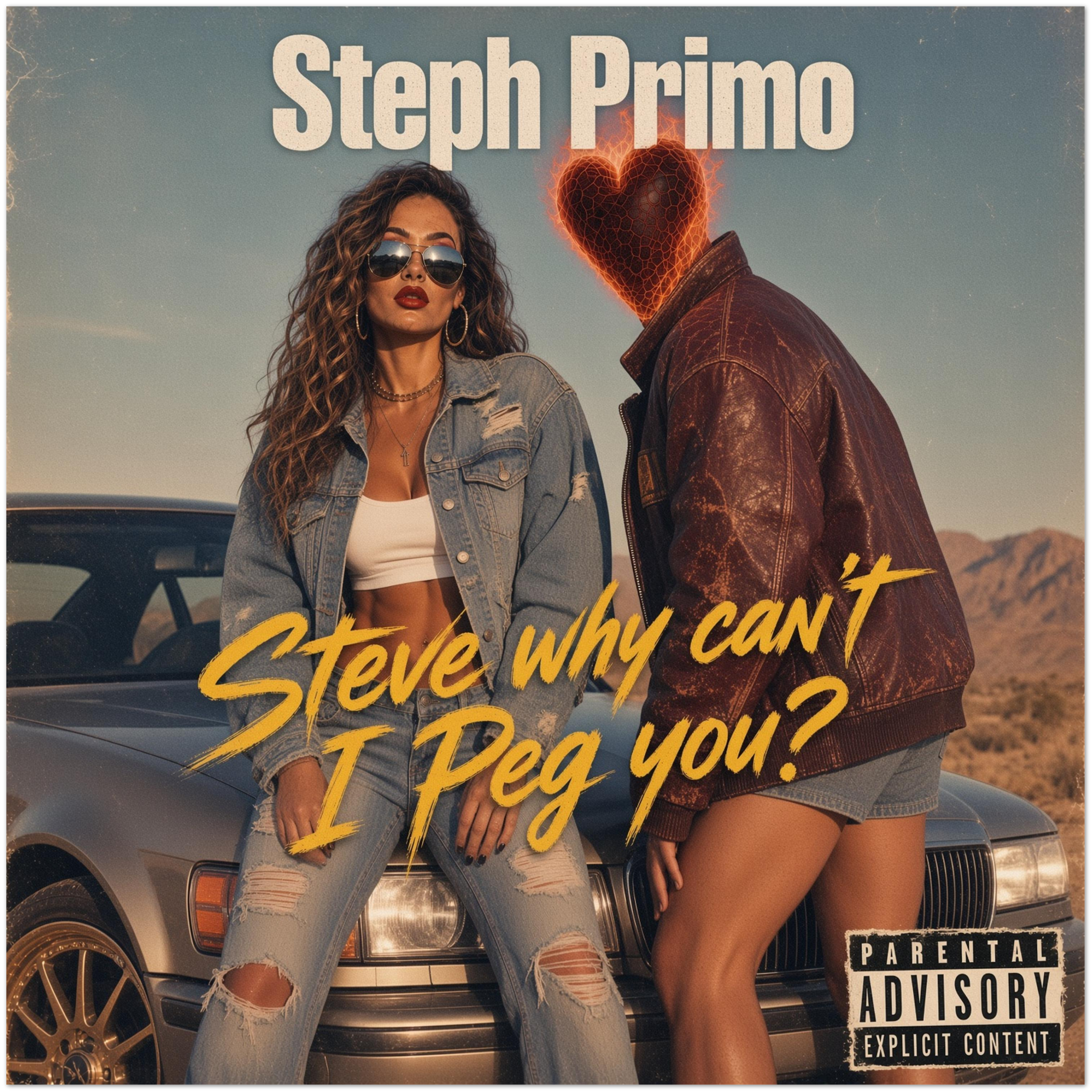 Steve Why can&#39;t I Peg you? - Fine Art Poster