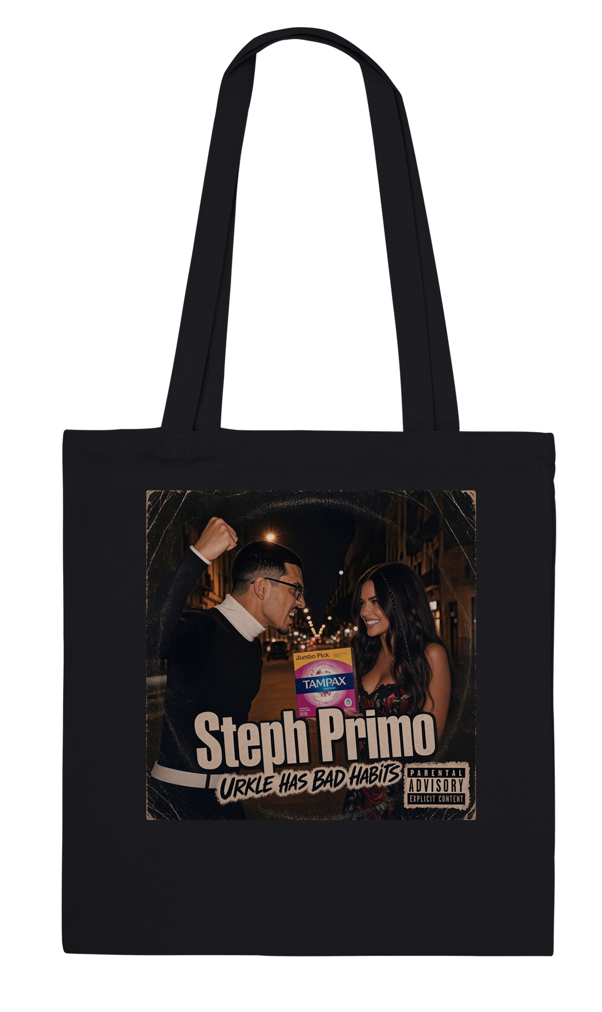 Urkle has bad Habits - Tote bag