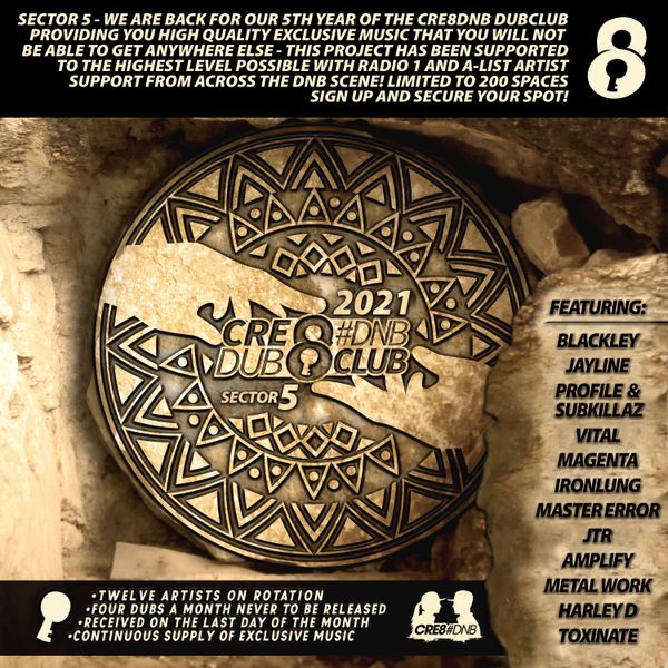 CRE8DNB DUB CLUB SECTOR 5