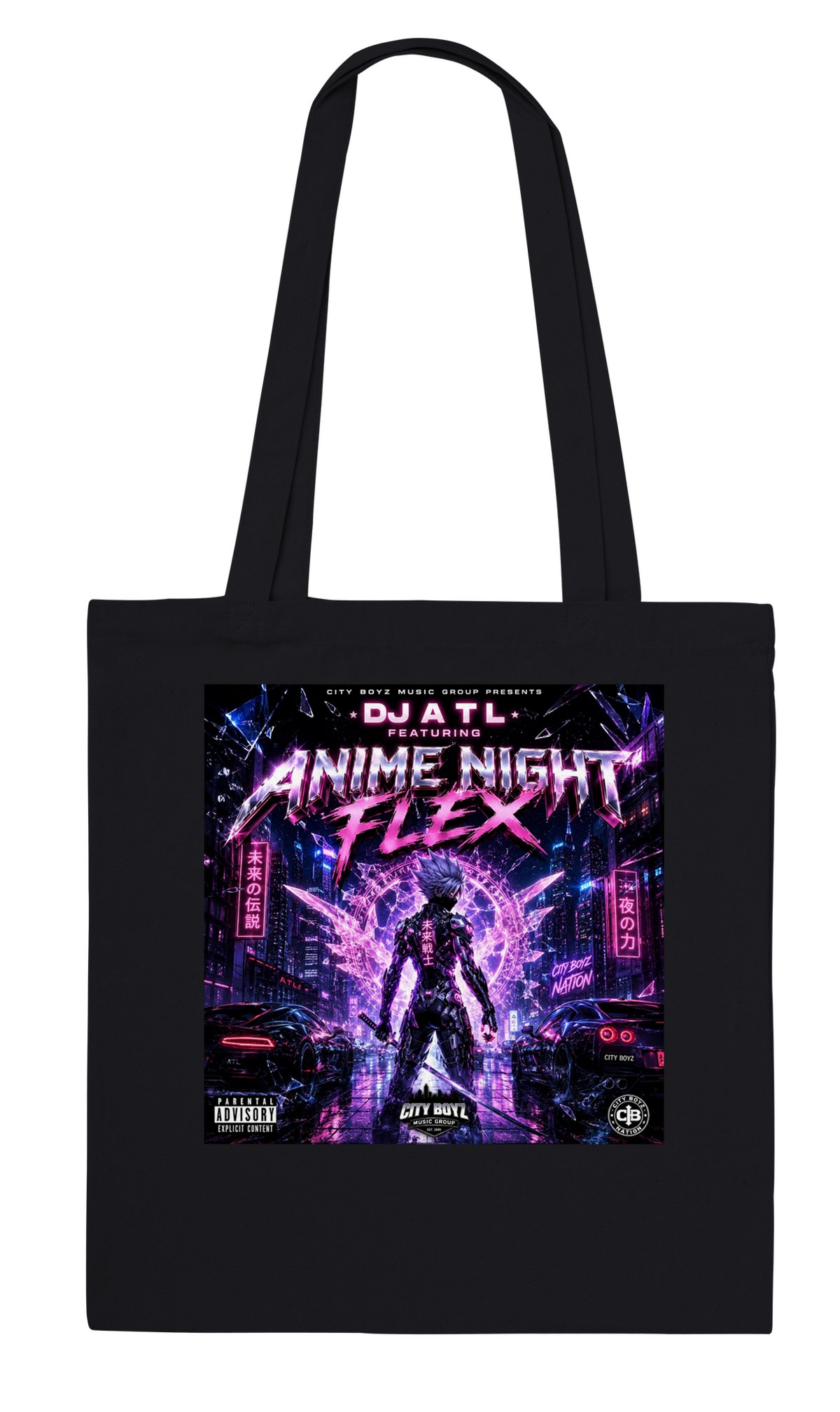 Flex (feat. DJ ATL & Anime Night) - Tote bag