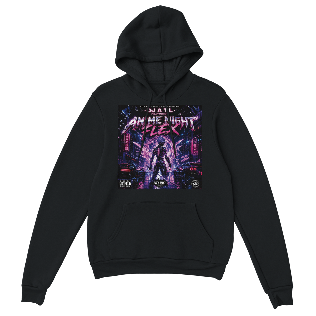 Flex (feat. DJ ATL & Anime Night) - Classic Unisex Pullover Hoodie