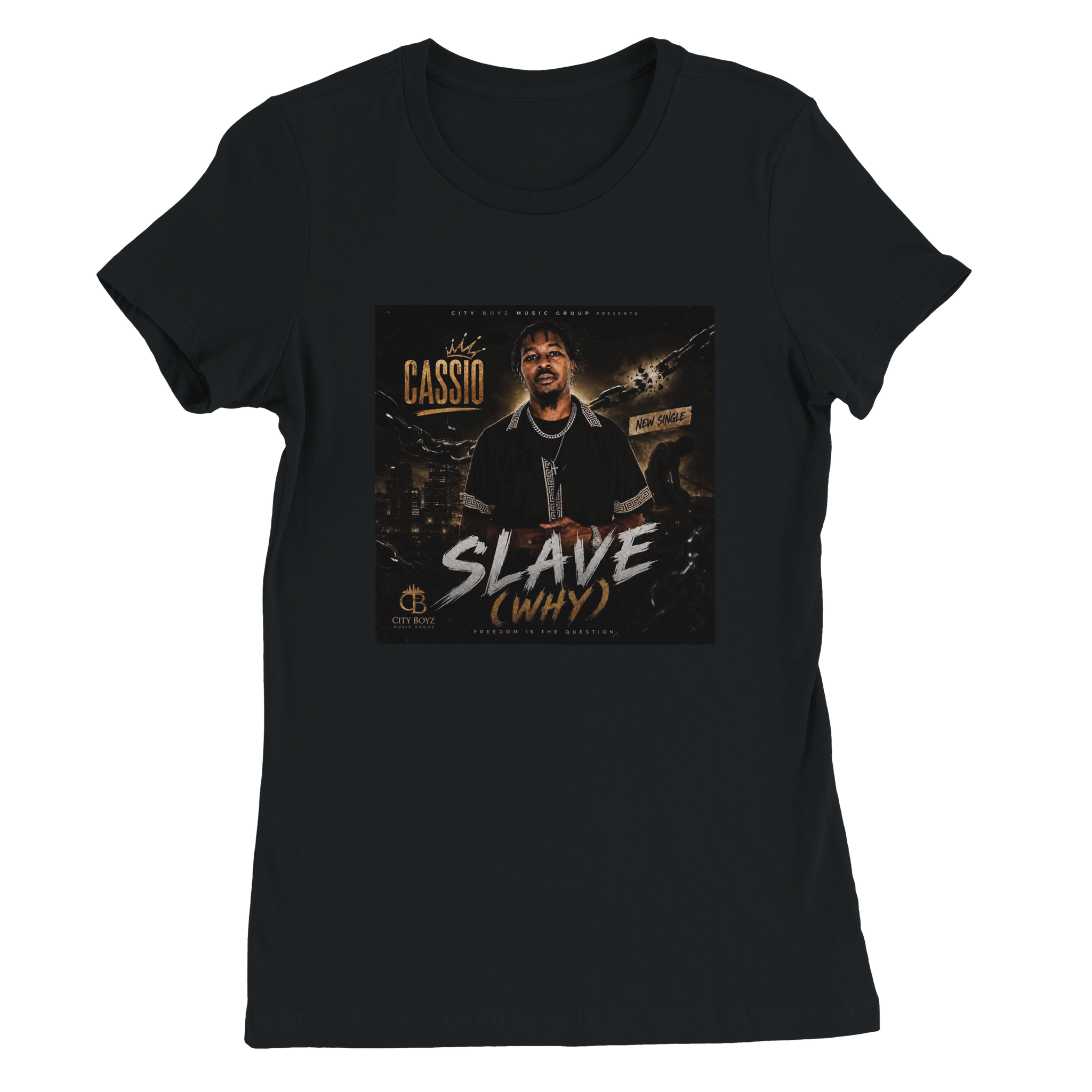 Slave (Why) (feat. Cassio Abree) - Women&rsquo;s Cut T-Shirt