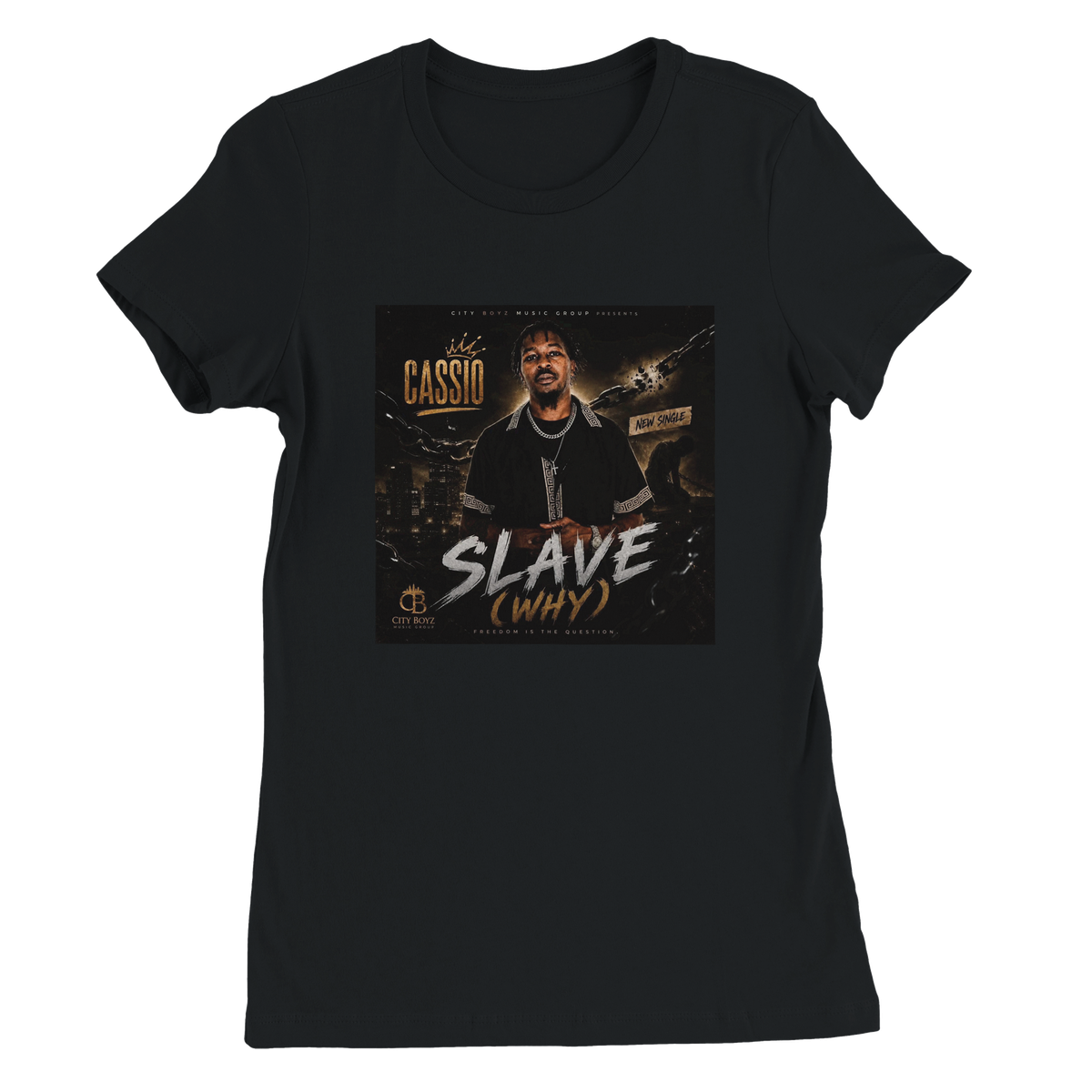Slave (Why) (feat. Cassio Abree) - Women’s Cut T-Shirt