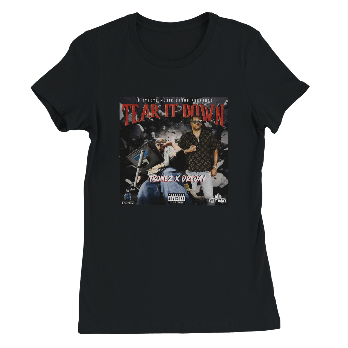 Tear It Down (feat. Tbonez) - Women’s Cut T-Shirt