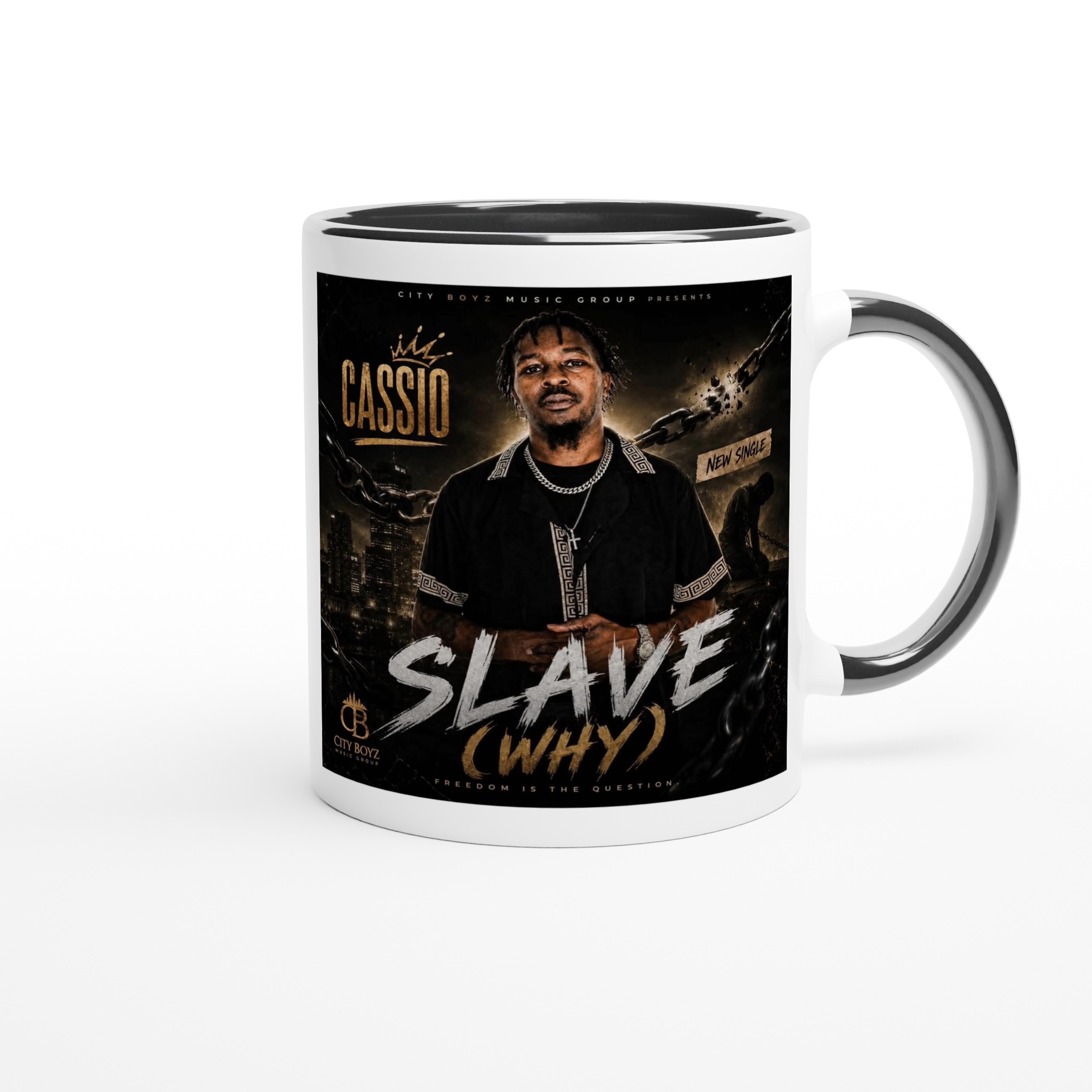 Slave (Why) (feat. Cassio Abree) - Ceramic Mug