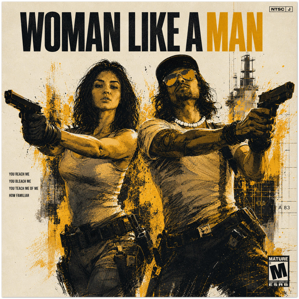 Woman like a man (feat. Sarianna Cortes) - Fine Art Poster