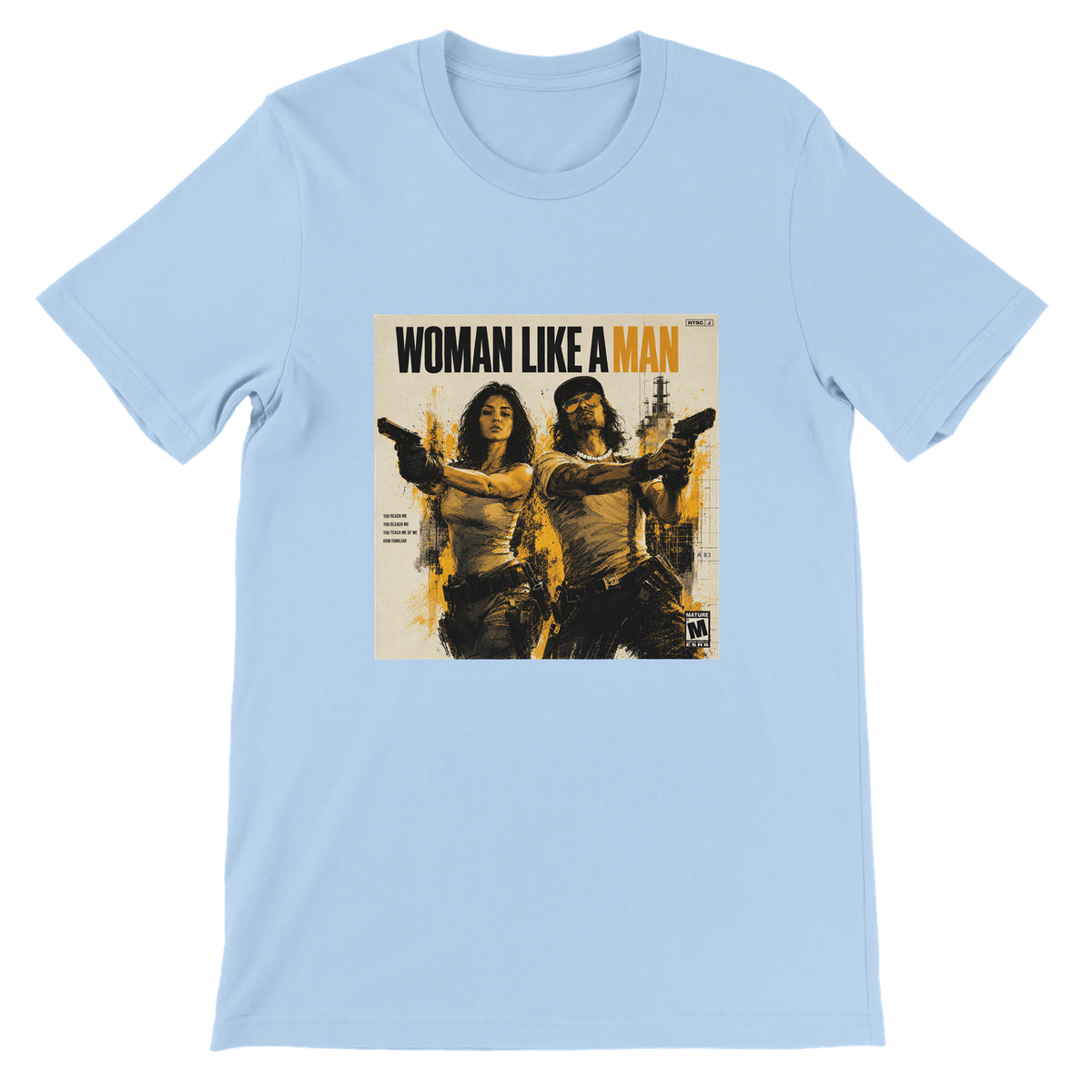 Woman like a man (feat. Sarianna Cortes) - Unisex T-Shirt