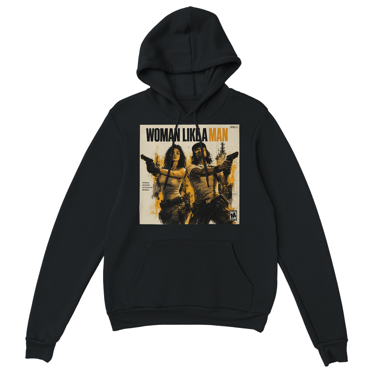 Woman like a man (feat. Sarianna Cortes) - Classic Unisex Pullover Hoodie