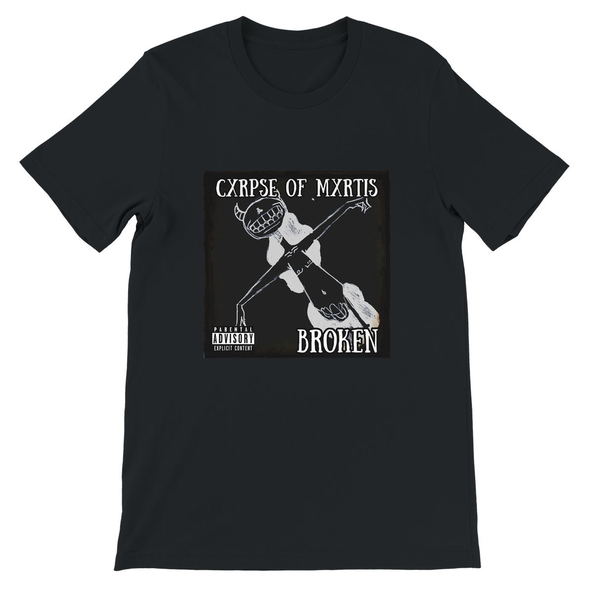 Broken (feat. First Bloodied Mirror, XTMLYDEAD & AllThatIGot) - Unisex T-Shirt