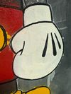 “The Underdog” Acrylic and Spray Paint (c. 2026)