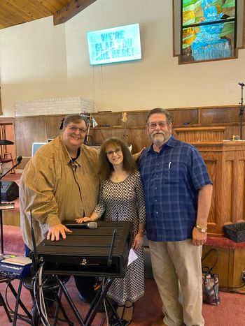 Milton Ostrander (Big Mo), Sharon Ostrander, Clyde Hess
