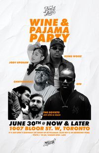 Wine & Pajama Party