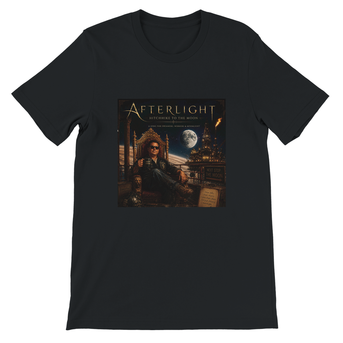 Hitchhike To The Moon - Unisex T-Shirt