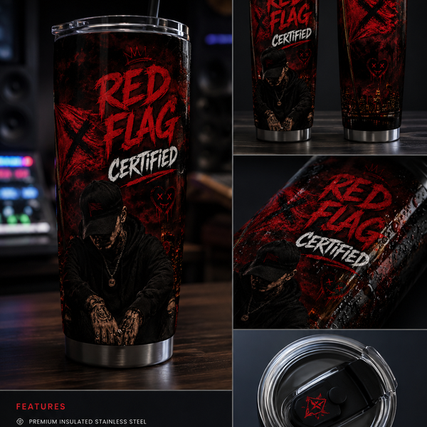 Red Flag Certified | Premium 20oz Stainless Steel Tumbler