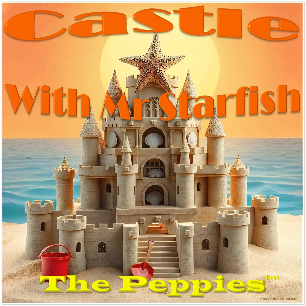 Castle With Mr. Starfish - Fine Art Poster