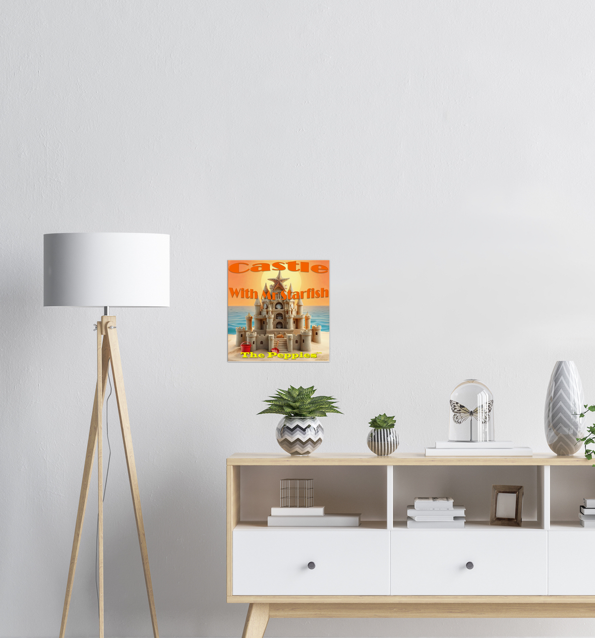 Castle With Mr. Starfish - Fine Art Poster