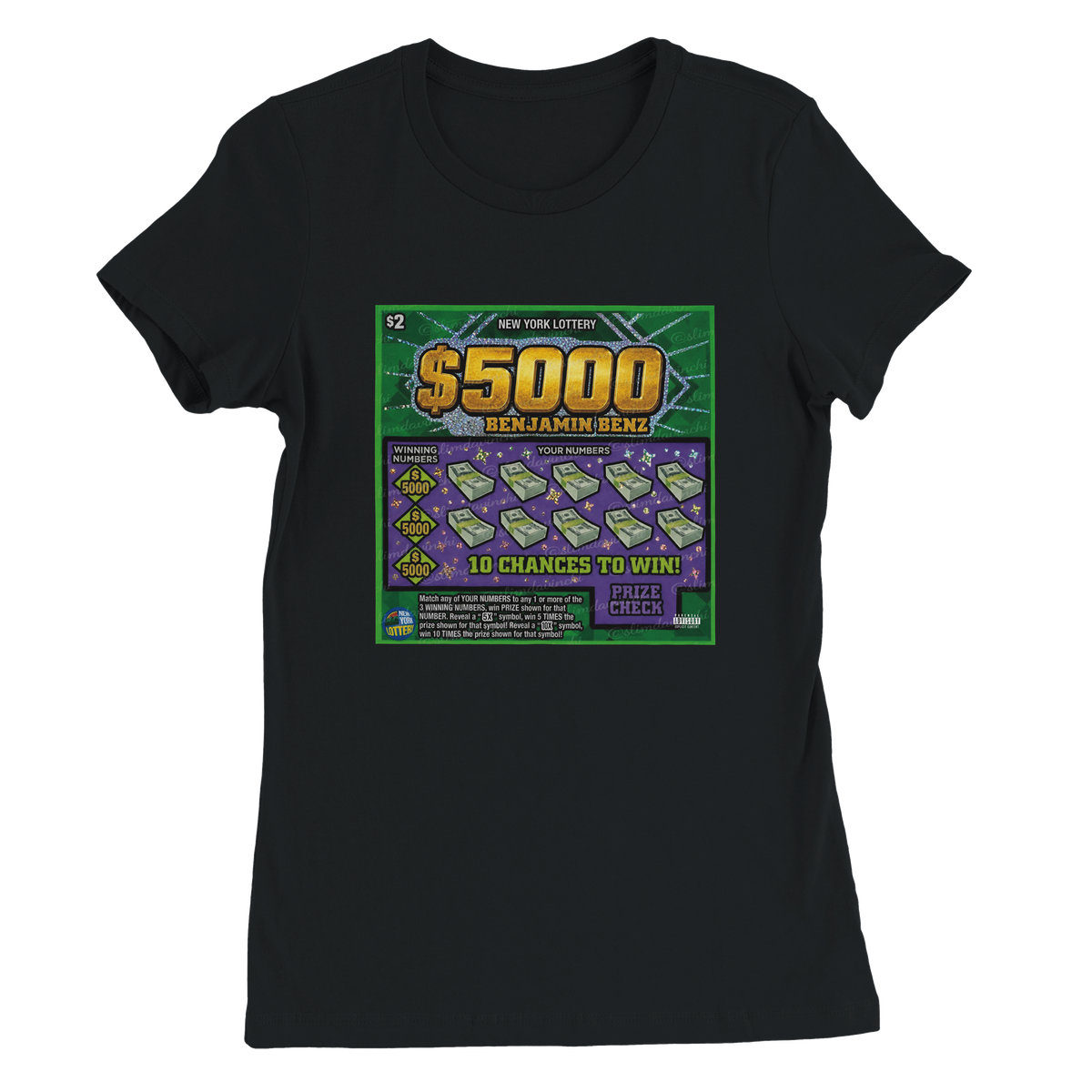 $5000 - Women’s Cut T-Shirt