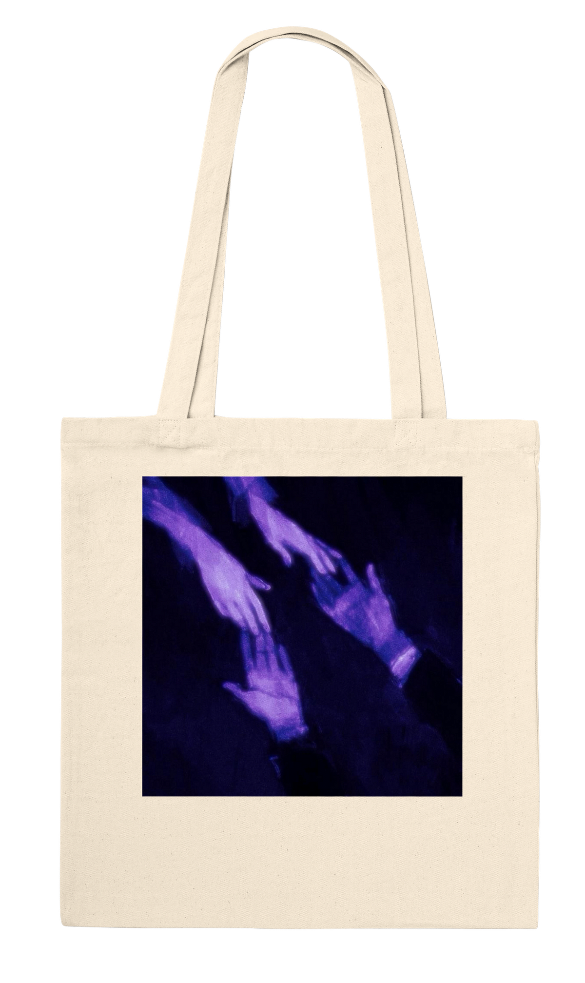 Hands With Indigo - Tote bag
