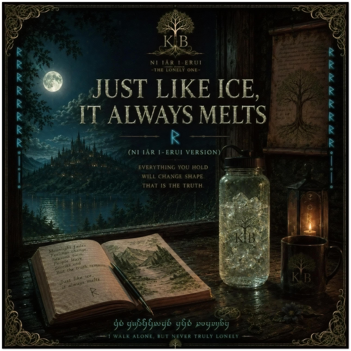 Just Like Ice, It Alway Melts - Fine Art Poster