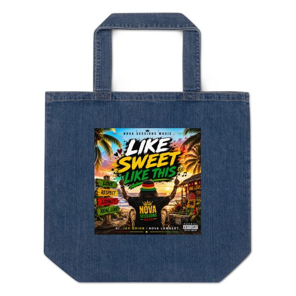Organic Denim Tote Bag | Mantis M196