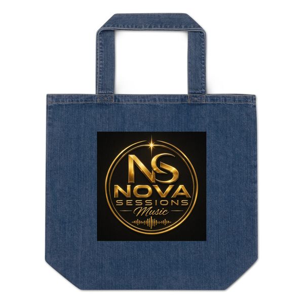 Organic Denim Tote Bag | Mantis M196