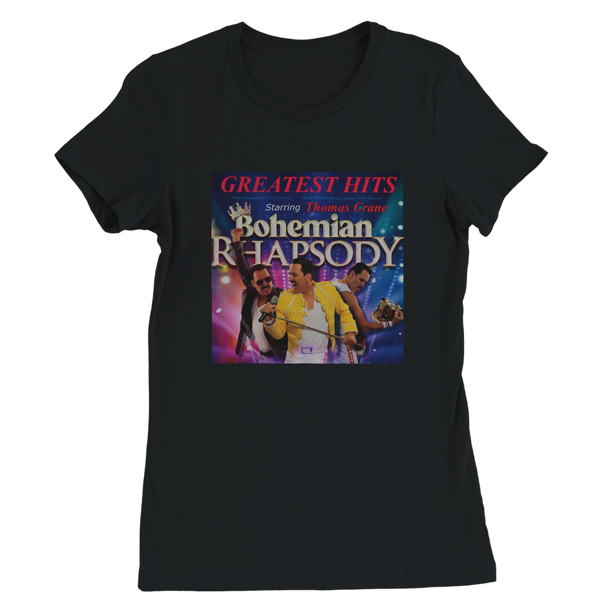 Bohemian Rhapsody Greatest Hits - Women’s Cut T-Shirt