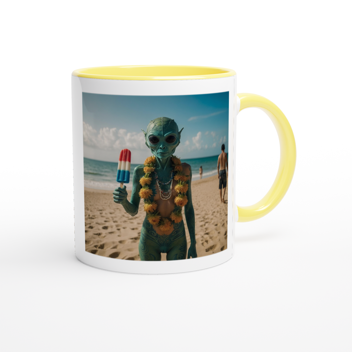 Zeta Visits America - Ceramic Mug