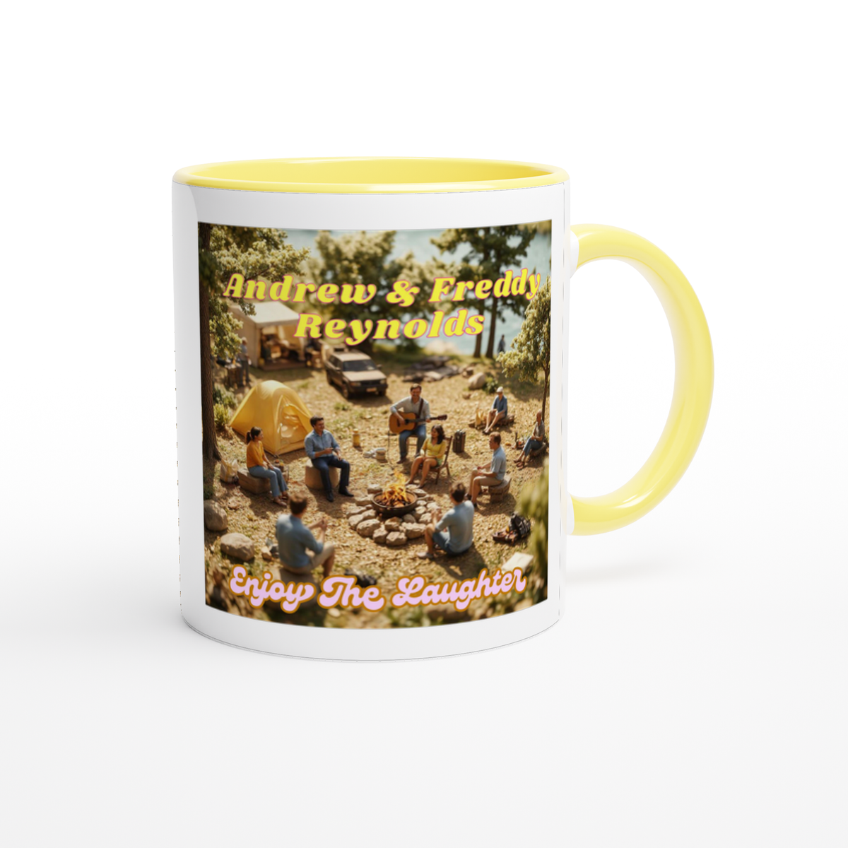 Enjoy The Laughter - Ceramic Mug