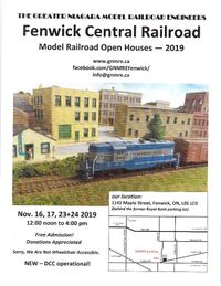 Greater Niagara Model Railroad Engineers Open House