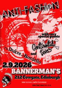 Anti-Fashion/Continental Lovers/Dukes Of Bordello