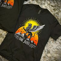The Just Sunset Logo T-Shirt – Black (The Original)