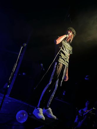 2TK on stage performing