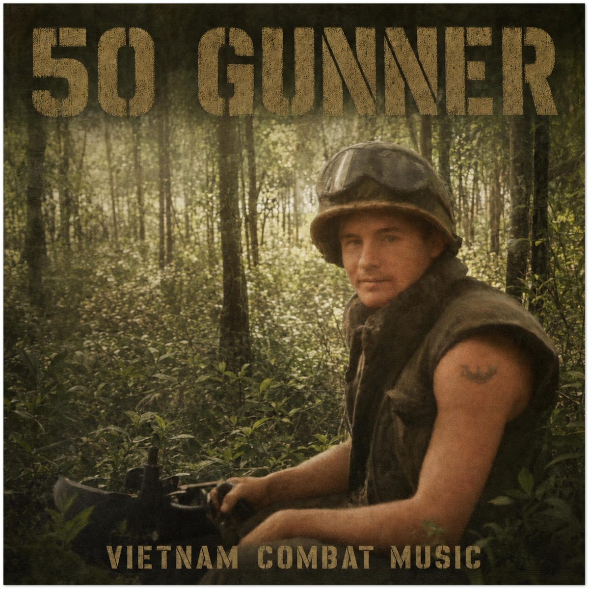 50 Gunner (Radio Edit) - Fine Art Poster